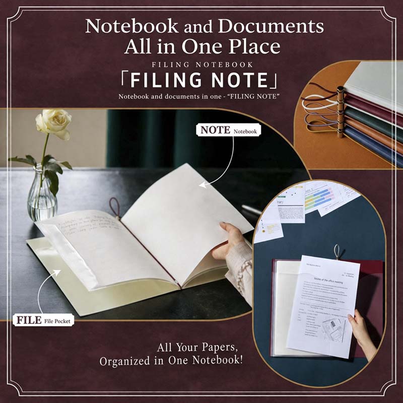 King Jim | Cuaderno Archivador Filing Note A4 Green