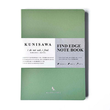 Kunisawa | Cuaderno A5 Find Edge Wasabi