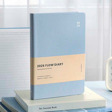 Iconic | Agenda Flow B6 2026 Cloudy Blue (Semanal)