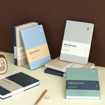 Iconic | Agenda Flow B6 2026 Navy (Semanal)