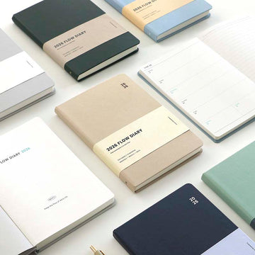 Iconic | Agenda Flow B6 2026 Beige (Semanal)