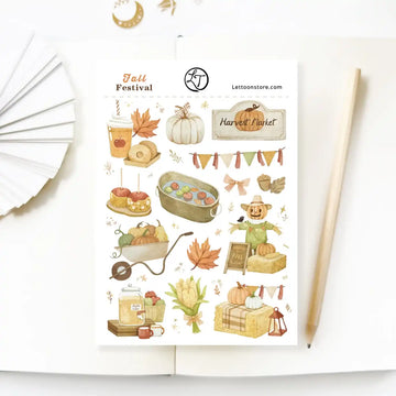 LETTOOn | Pegatinas Fall Festival