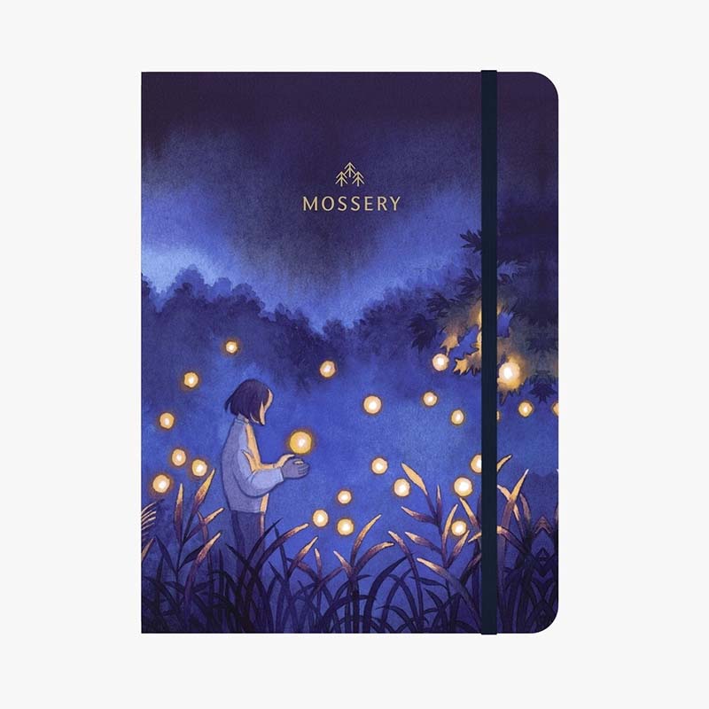 Mossery | Cuaderno Threadbound A5 Fireflies (Puntos)