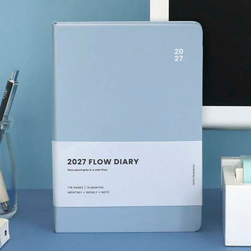 Iconic | Agenda Flow B6 2027 Cloudy Blue (Semanal)