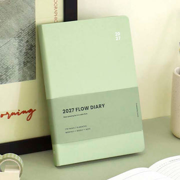 Iconic | Agenda Flow B6 2027 Pistachio (Semanal)