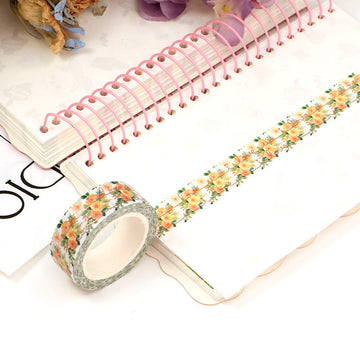 MZW | Foil Flower and Love Washi Tape