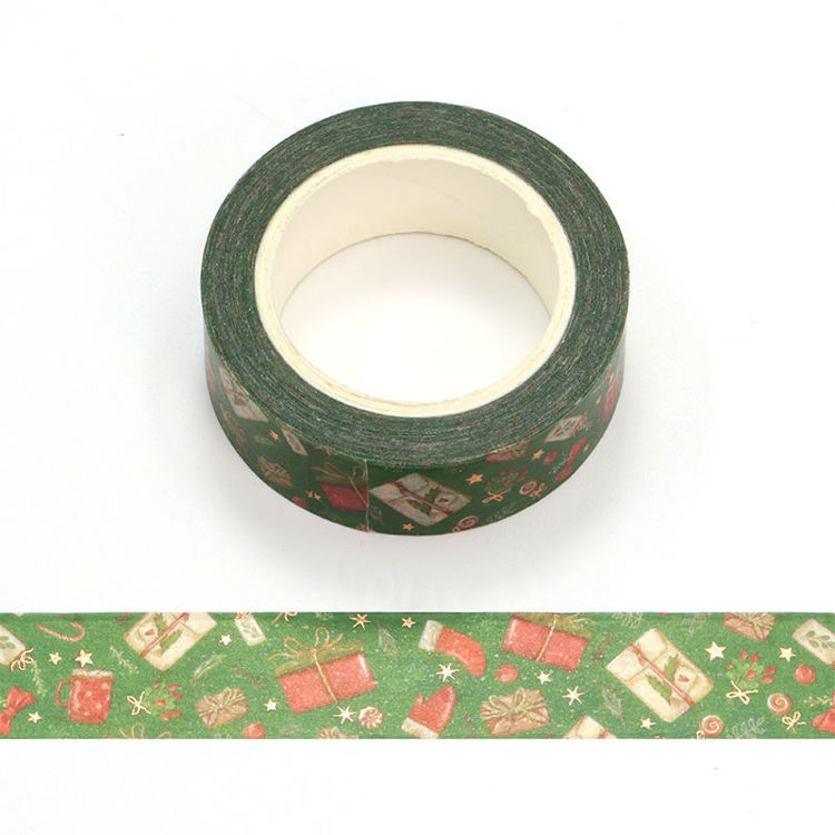 MZW | Foil Gift Pattern Washi Tape