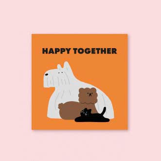Iconic | Mini Tarjeta de Felicitación Friends Happy Together