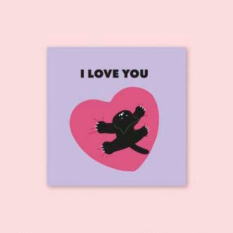 Iconic | Mini Tarjeta de Felicitación Friends I Love You
