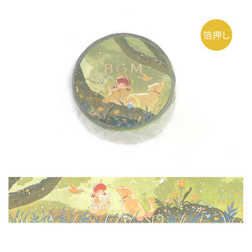 BGM | Foil Mysterious Journey To the Forest Washi Tape