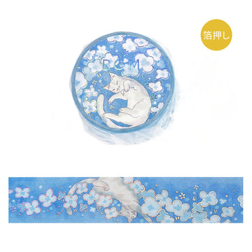 BGM | Foil Mysterious Journey Neko Land Washi Tape