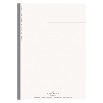 Kokuyo | Cuaderno GOOD TOOL B5 Cuadros