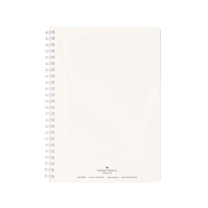 Kokuyo | Cuaderno Soft Ring A5 GOOD TOOLS (Cuadros)