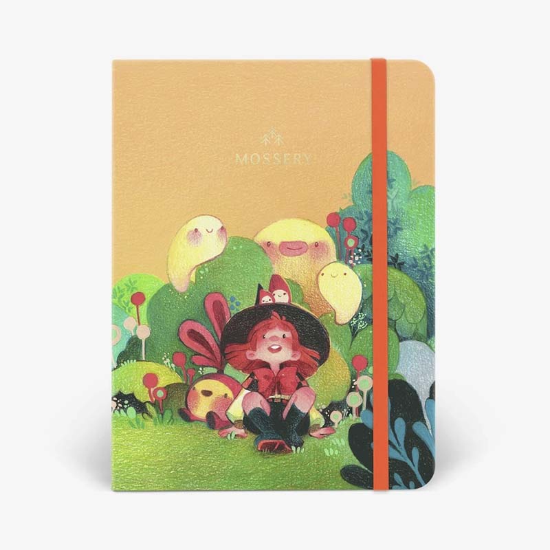 Mossery | Cuaderno Threadbound A5 Garden Tale (Liso)