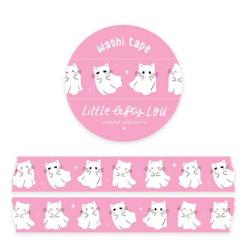 Little Lefty Lou | Ghost Cats Washi Tape