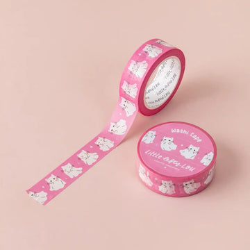Little Lefty Lou | Ghost Cats Washi Tape