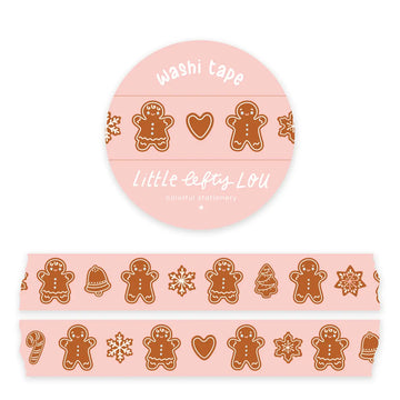 Little Lefty Lou | Gingerbread Cookies Washi Tape