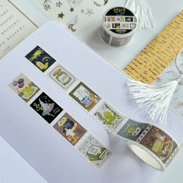 LETTOOn | Green Witch Stamps Washi Tape
