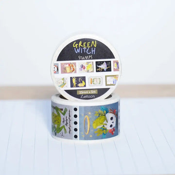 LETTOOn | Green Witch Stamps Washi Tape