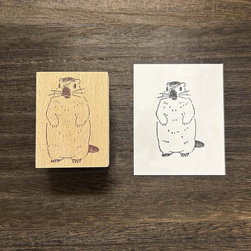 Arte CO | Sello Standing Groundhog