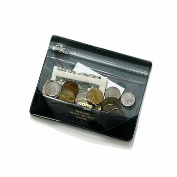 Nahe | Estuche Gusset Pouch Clear S Gray
