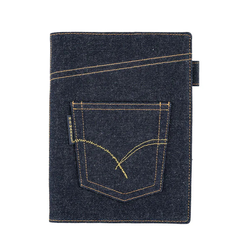 Hobonichi | Funda 5 Years A5 Hollywood Ranch Market: Indigo Jeans Pocket