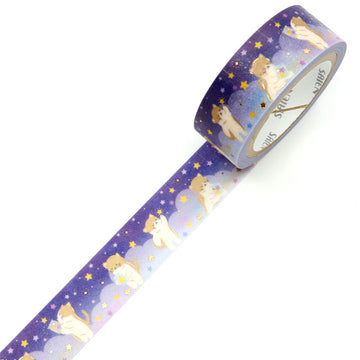 Saien | Foil Hoshi Hiroi Washi Tape