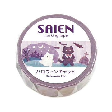 Saien | Halloween Cat Washi Tape