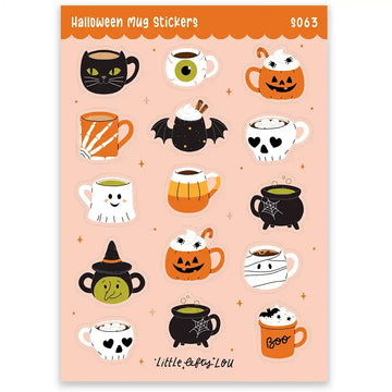 Little Lefty Lou | Pegatinas Halloween Mugs