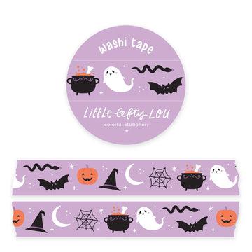 Little Lefty Lou | Halloween Purple Washi Tape