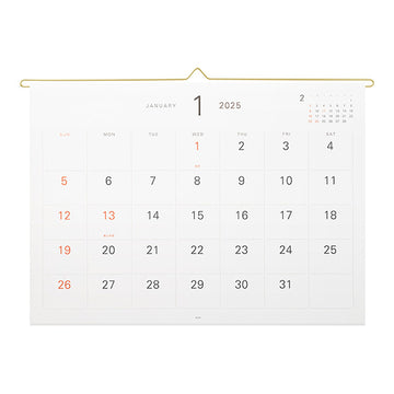 Midori | Calendario de Pared Hanger 2025