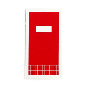 Hanaduri | Cuaderno Hanji Book Travel Red (Cuadros)