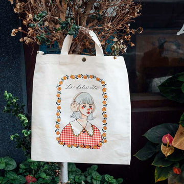 La Dolce Vita | Bolsa Tote Bag Headphones Girl Life