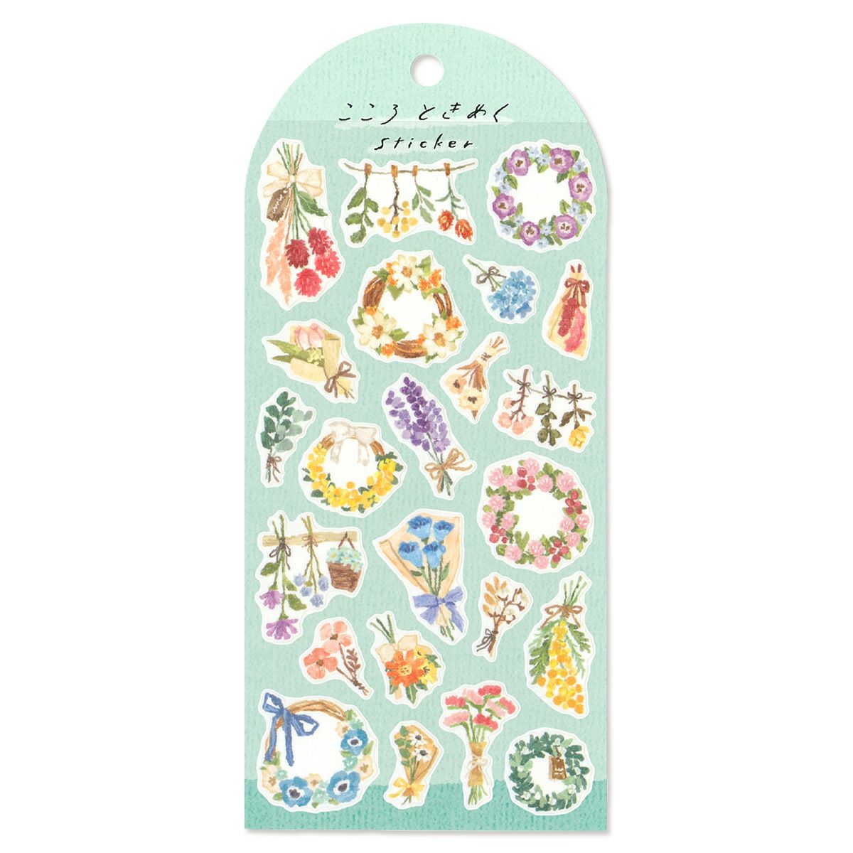 Mind Wave | Pegatinas Heart Fluttering Wreath