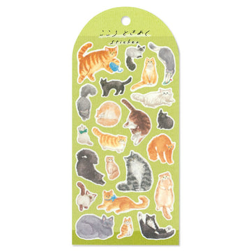 Mind Wave | Pegatinas Heart Fluttering Cat