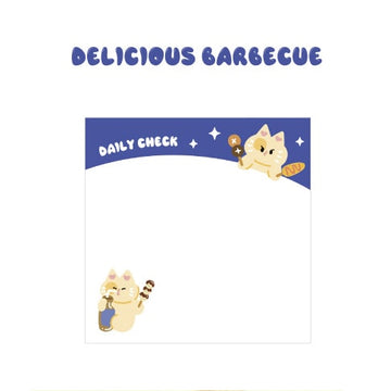 Card Lover | Heart of Star Tours Delicious Barbacue Notepad