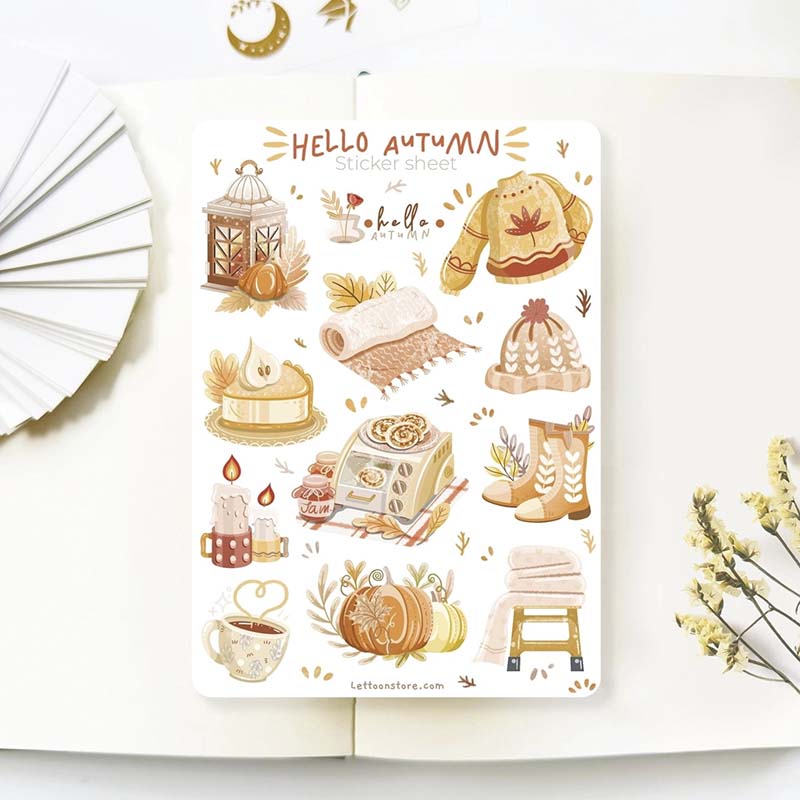 LETTOOn | Pegatinas Hello Autumn
