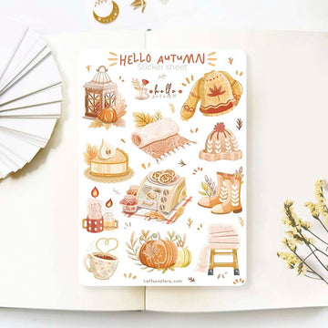 LETTOOn | Pegatinas Hello Autumn