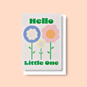 Good Thanks Paper | Tarjeta de Felicitación Hello Little One
