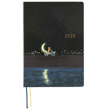 Hobonichi | Agenda Hobonichi HON A5 Hiroko Kubota: Crescent Moon Delivery 2025