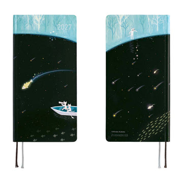Hobonichi | Agenda Hobonichi Weeks Hiroko Kubota: Meteor Shower in the Light Blue Forest 2027