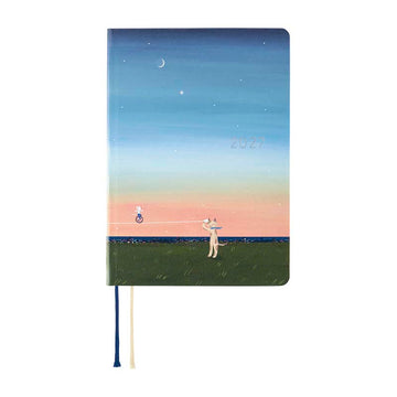 Hobonichi | Agenda Hobonichi HON A6 Hiroko Kubota: String Telephone Until the Moon is Full 2027