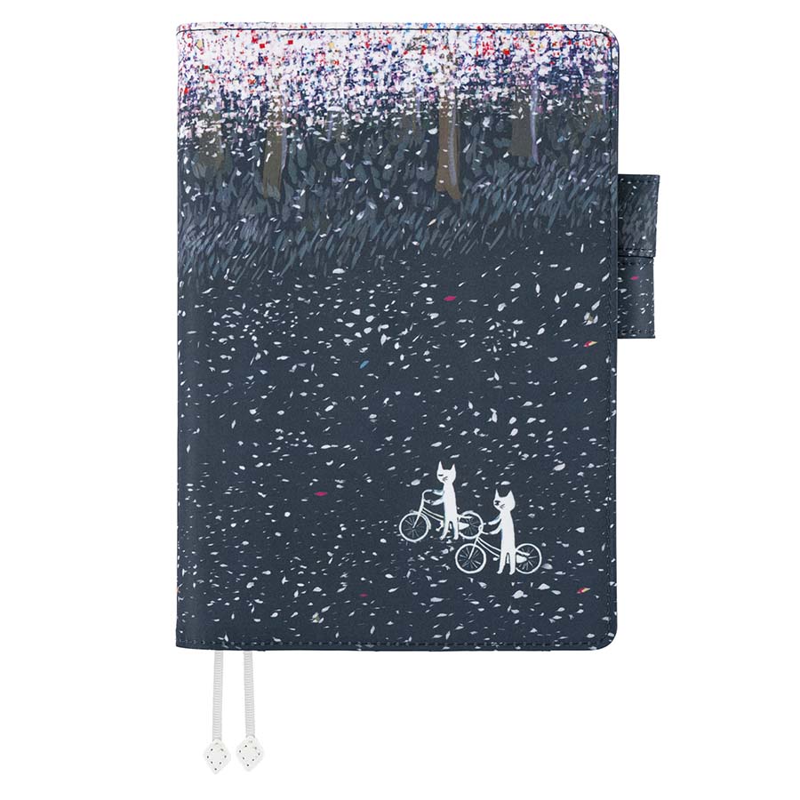 Hobonichi | Hobonichi Cousin A5 Agenda Hiroko Kubota: The Tone of Illuminated Flowers 2025