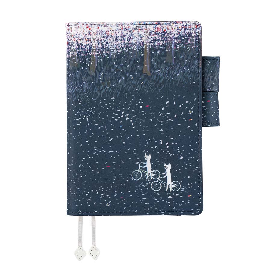 Hobonichi | Hobonichi Techo Agenda A6 Hiroko Kubota: The Tone of Illuminated Flowers 2025