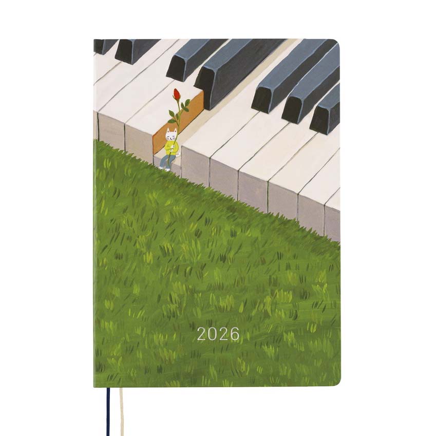 Hobonichi | Agenda Hobonichi HON A5 Hiroko Kubota: Waiting on the Chord 2026