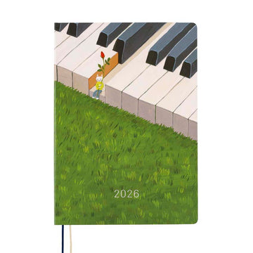 Hobonichi | Agenda Hobonichi HON A5 Hiroko Kubota: Waiting on the Chord 2026