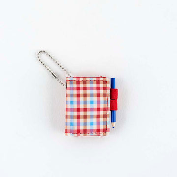 Hobonichi | Mini Llavero Hobonichi Techo Mini Keychain (Bright Plaid)