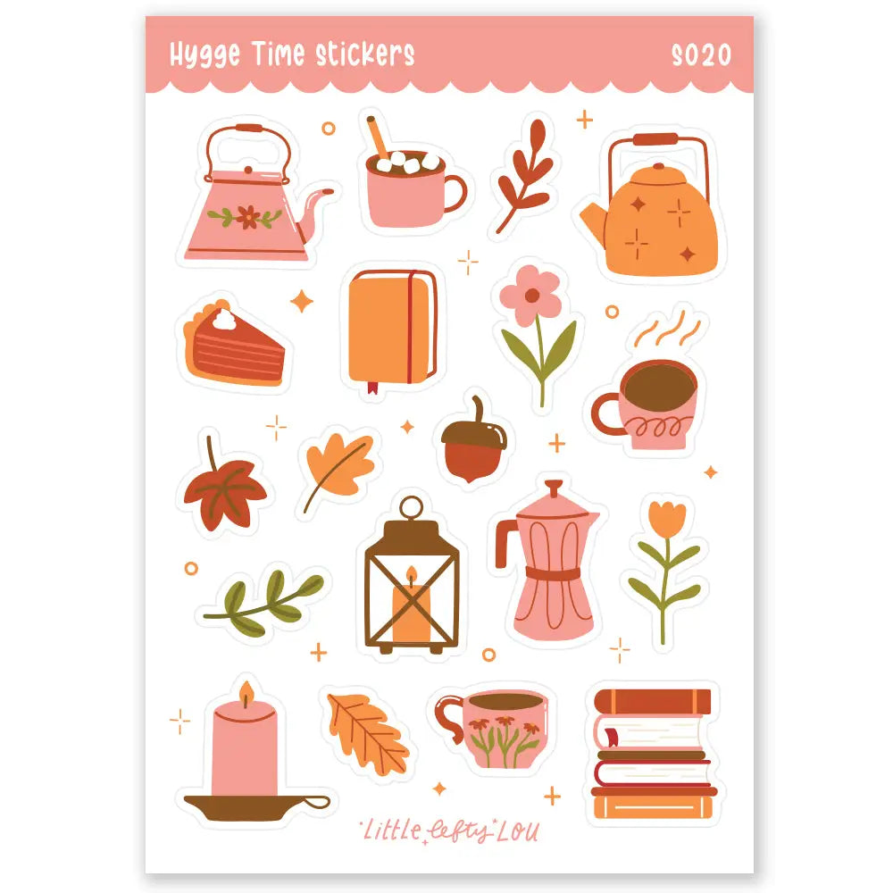 Little Lefty Lou | Hygge Time Stickers