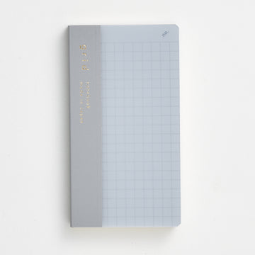 Daigo | Isshoni Mini Blue Notebook (Checkered)