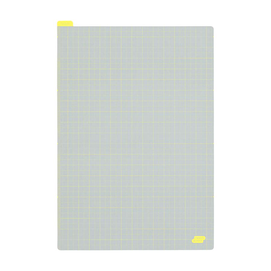 Hobonichi | Pencil Board Writing Template A5 Ice Gray x Yellow